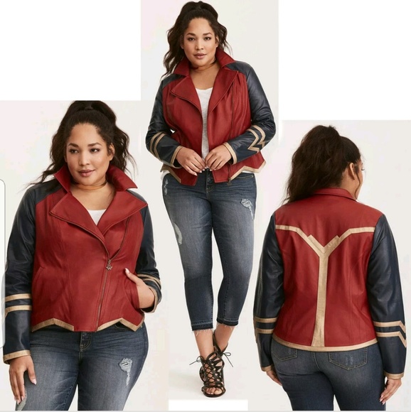 Torrid wonder woman jacket Clearance